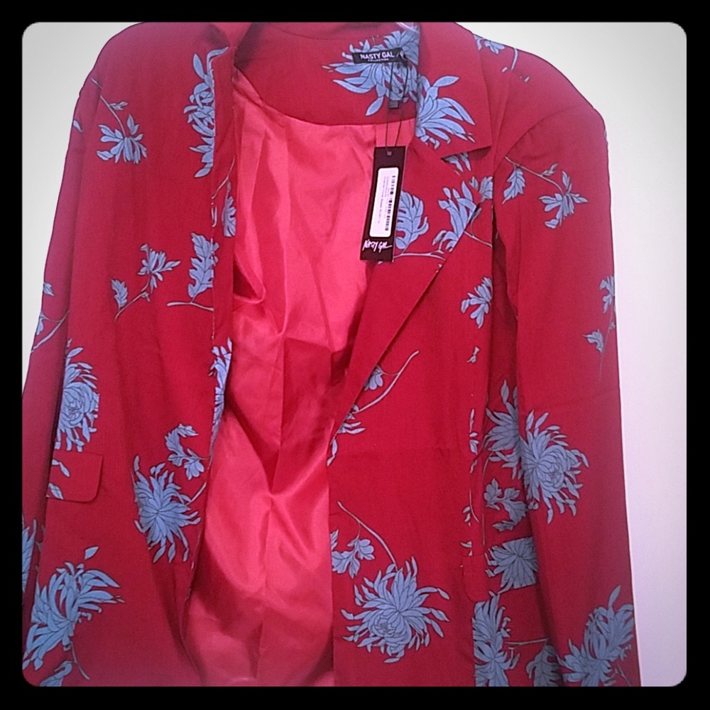 Nasty Gal blazer NWT